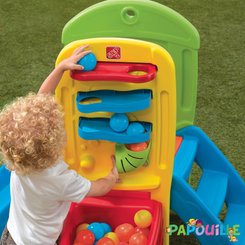 Mobilier - Aire de jeux et structure extérieure - Mini toboggan play ball fun climber step2