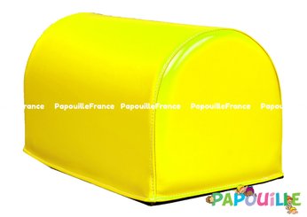 Motricité - Module de Motricité Enfant - Module dos d’âne en mousse pvc h.23 jaune