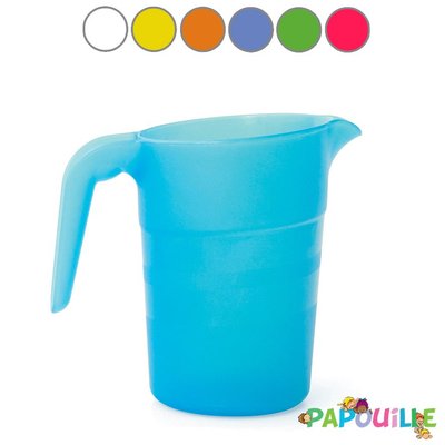 Repas - Carafes et Pichets Enfants - Pichet 1l empilable polypropylène sans couvercle b