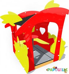 Mobilier - Cabane enfant - Cabane enfant en résine kahut la discut