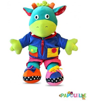 Jouets - Poupons, Peluches et Accessoires - De // peluche dragon d'eveil moogy alatum