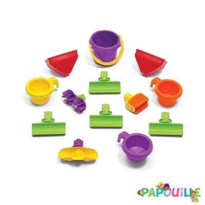 Motricité - Structure et panneaux D'activités - Mur d'eau de jeux et découverte step2