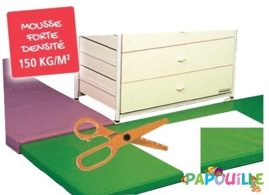 Médical et Prévention - Protection sur Mesure - Tapis de protection en mousse sur mesure épaisseur 2cm