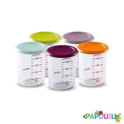 Repas - Raviers, Coupelles et boite de conservation - De // pot baby portion 120ml sans bpa