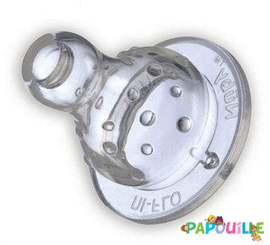Repas - Tétine et Sucette - 2 tétines col étroit débit variable 4 mois +
