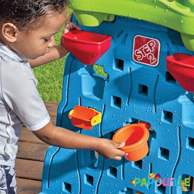 Motricité - Structure et panneaux D'activités - Mur d'eau de jeux et découverte step2
