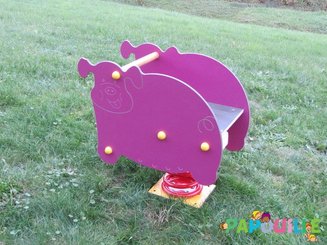 Mobilier - Aire de jeux et structure extérieure - Jeu sur ressort barnabe 1 place