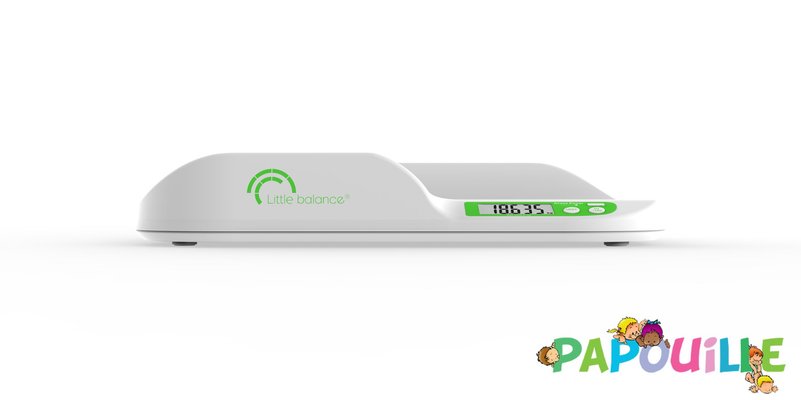 Médical et Prévention - Pèse Bébé - Pèse bébé anti chutes, rechargeable, anti-gigotement