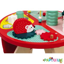 Jouets - Jouets à Empiler ou à Encastrer - Table d'activités enfant baby forest (bois) janod