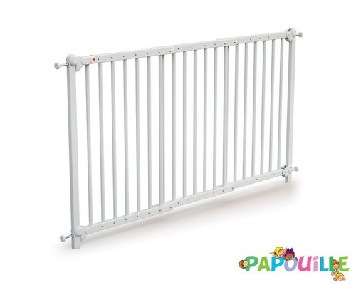 Barriere de securite 73-110cm blanc Top crèches