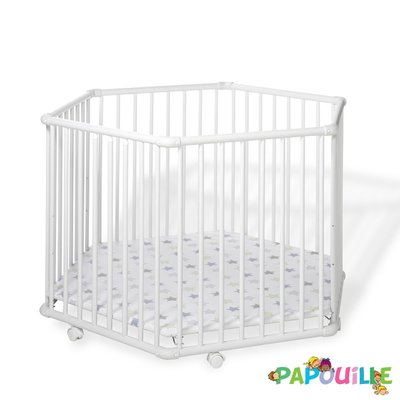 Couchage Parc Bebe Pliable En Bois Papouille