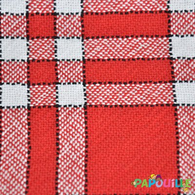 Repas - Torchons et Serviettes - DE Serviette de table normande vichy 45 x 45 lot de 12