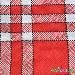 Repas - Torchons et Serviettes - DE Serviette de table normande vichy 45 x 45 lot de 12