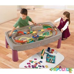 Jouets - Garages, Voitures et Circuits pour Enfant - Table de jeu enfant petit train