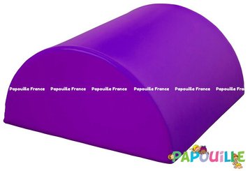 Motricité - Module de Motricité Bébé - Module bloc demi 1/2 rond en mousse pvc h.23cm groix