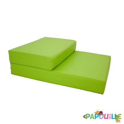 Motricité - Tapis de motricité bébé et enfant - Matelas pliable, empilable mousse 110 x 60