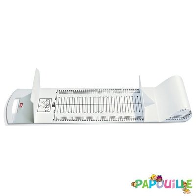 Médical et Prévention - Mesure de l'Enfant  - Toise matelas pédiatrique seca 210