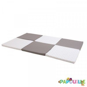 Motricité - Tapis de motricité bébé et enfant - Tapis pliable de motricité 180 x 120 x 4cm