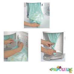 Change - Poubelle à Couches et Recharge - Poubelle 60 couches anti-odeurs 26 litres plus