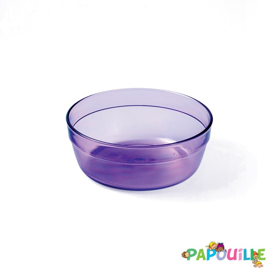 Coupelle copolyester 35 cl transparent violet