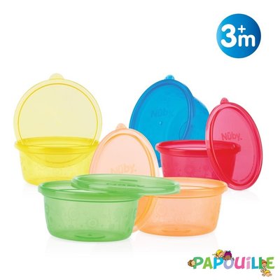 Repas - Raviers, Coupelles et boite de conservation - 6 pots de conservation hermétique 300ml