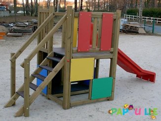 Mobilier - Aire de jeux et structure extérieure - Aire de jeu enfant exterieur le mirador