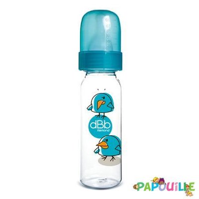 Repas - Biberons Classic et Large - Biberon polypropylène regul air 240ml tétine nn silicone turquoise