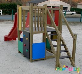 Mobilier - Aire de jeux et structure extérieure - Aire de jeu enfant exterieur le mirador