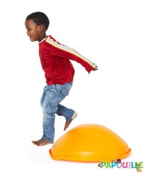 Jeux - Bascules et Équilibre - Toupie mini top gonge géante mandarine