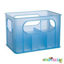 Repas - Accessoires pour Biberons - Casier porte ou range biberons bleu rd