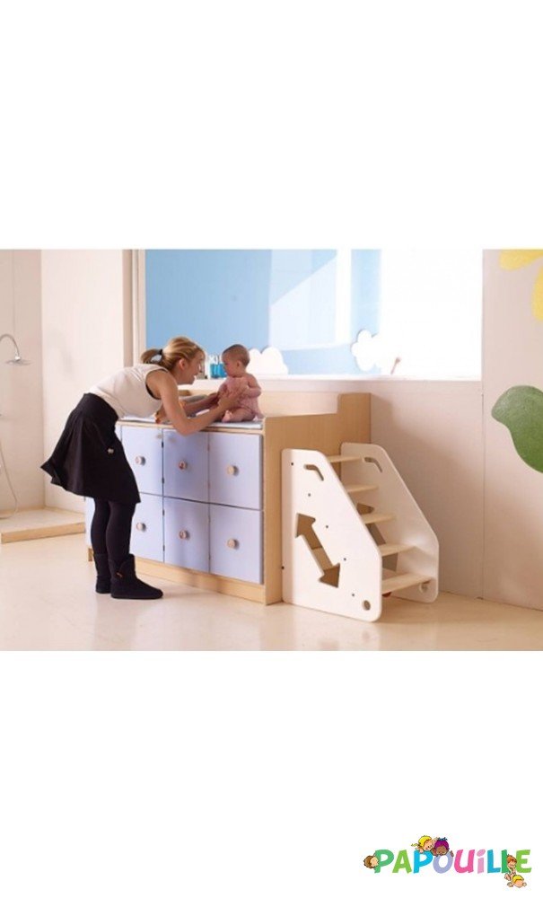 Escabeau Pliable Bois crèche