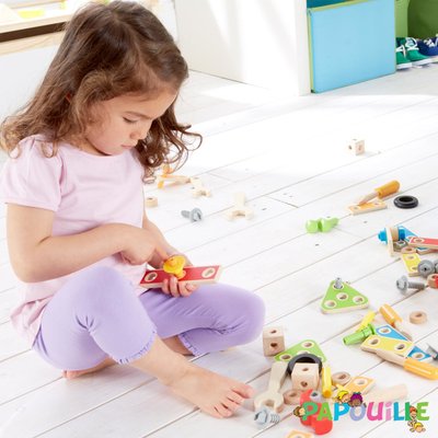 Mobilier - Mobilier de jeux d'imitation - Grand établi bois du bricoleur