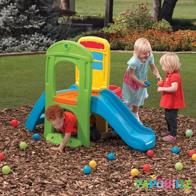 Mobilier - Aire de jeux et structure extérieure - Mini toboggan play ball fun climber step2