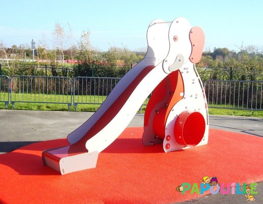 Mobilier - Aire de jeux et structure extérieure - Toboggan en bois aire de jeu éléphant