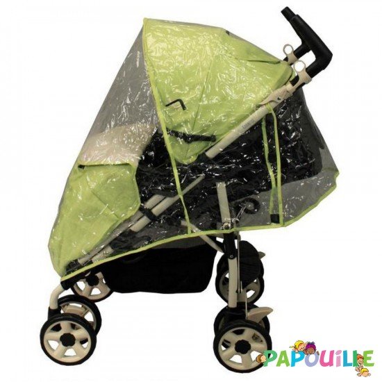 Habillage de pluie pour poussette transparent TEX BABY : l