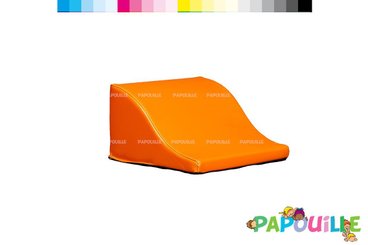 Motricité - Module de Motricité Bébé - Module demi vague en mousse pvc h.23cm orange