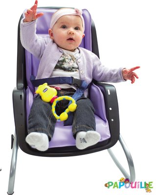 Puériculture - Transat Bébé, Balancelle Bébé - Arrete transat siège relax à coque avec coussin en pvc baby