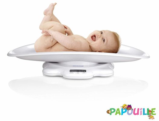 Médical et Prévention - Pèse Bébé - Pèse bébé enfant électronique scaly jusqu'à 50kg