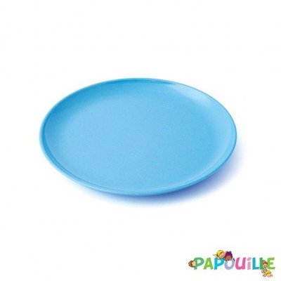 Repas - Assiettes Enfants et à Compartiments - assiette creuse mélamine 20.5 cm bleu