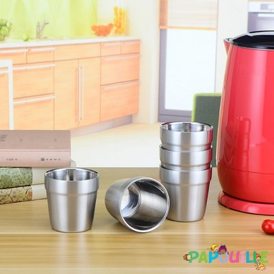 Repas - Verre et Gobelets Enfants - Gobelet inox 180 ml isotherme - tasse