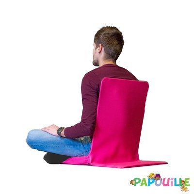 Mobilier - Tabouret et Assise au sol - Siège au sol adulte imperméable simili cuir fushia