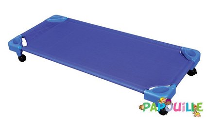Couchage - Couchette Empilable pour Bébé et Enfant, Lit Gain de Place - Set de 4 roues pour couchette empilable akros