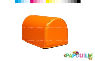 Motricité - Module de Motricité Bébé - Module dos d’âne en mousse pvc h.23 orange
