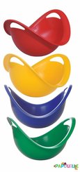 Jeux - Bascules et Équilibre - Siège toupie coquille à bascule 