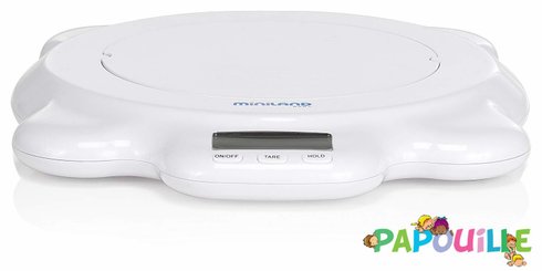 Médical et Prévention - Pèse Bébé - Pèse bébé enfant électronique scaly jusqu'à 50kg