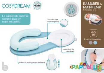 Couchage - Matelas Enfant, Plan incliné et Literie Bébé - Support de sommeil cosydream cale bébé ergonomique