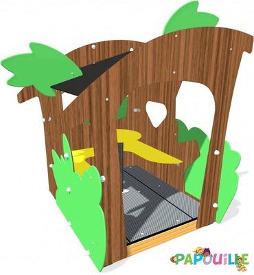 Mobilier - Cabane enfant - Cabane enfant en résine kahut la discut