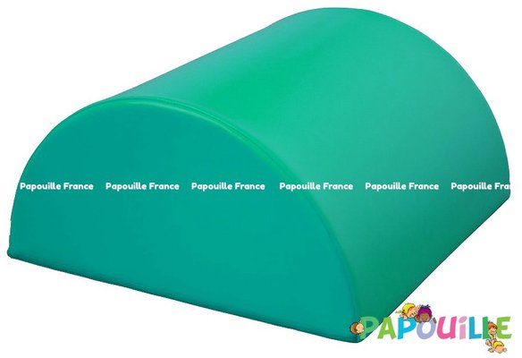 Motricité - Module de Motricité Bébé - Module bloc demi 1/2 rond en mousse pvc h.23cm malouine