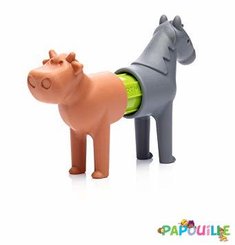 Jouets - Jeux de Construction - Animaux de la ferme magnétiques