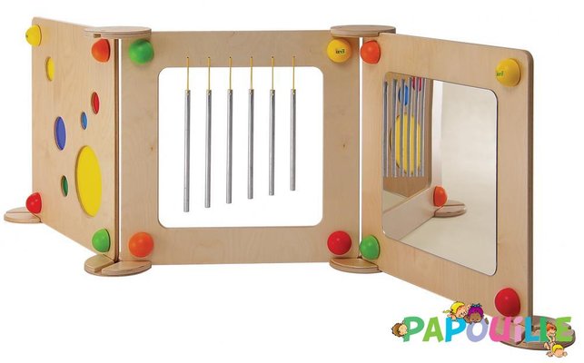 Motricité - Structure et panneaux D'activités - Set de 2 pieces d'assemblages pour les parcours